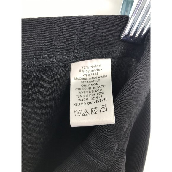 Susan Graver Essentials Lustra Knit Tall Skinny Casual Pull-On Pants Black 3XT - Picture 6 of 6